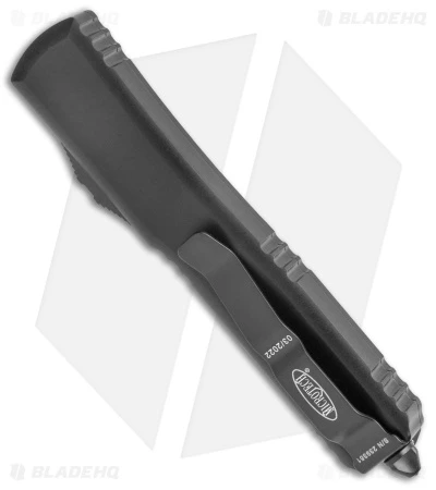 Microtech Ultratech T/E OTF Automatic Knife Tactical CC (3.4" Black Full Serr) 3 Microtech Ultratech T/E OTF Automatic Knife Tactical CC (3.4" Black Full Serr) - Image 3