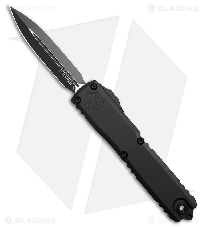 Microtech Ultratech ZBP Gen III D/E OTF Automatic Knife Black Al (3.5" Black) 1 Microtech Ultratech ZBP Gen III D/E OTF Automatic Knife Black Al (3.5" Black)