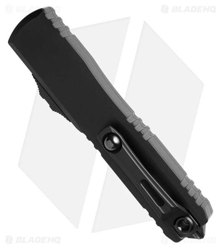 Microtech Ultratech ZBP Gen III D/E OTF Automatic Knife Black Al (3.5" Black) 3 Microtech Ultratech ZBP Gen III D/E OTF Automatic Knife Black Al (3.5" Black) - Image 3