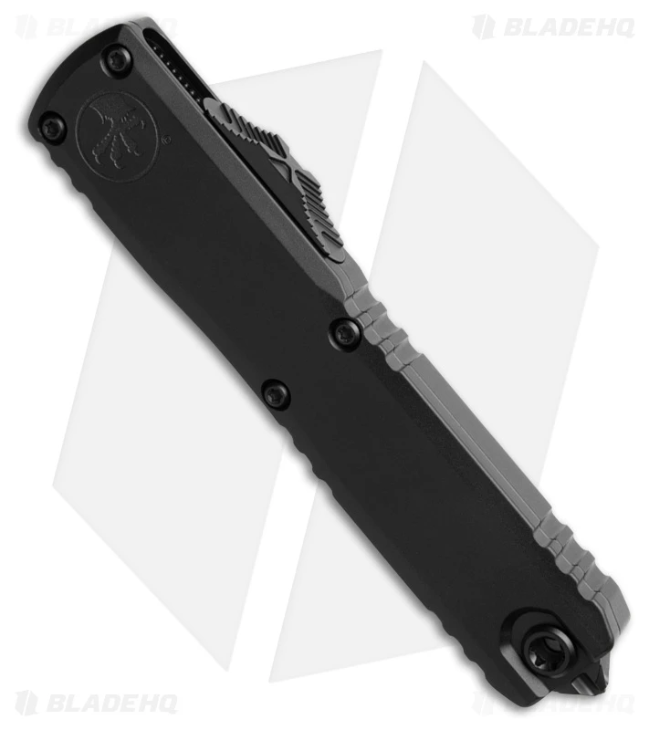 Microtech Ultratech ZBP Gen III D/E OTF Automatic Knife Black Al (3.5" Black) 2 Microtech Ultratech ZBP Gen III D/E OTF Automatic Knife Black Al (3.5" Black) - Image 2