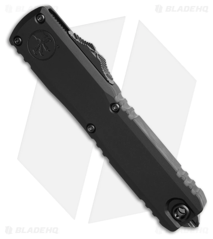 Microtech Ultratech ZBP Gen III D/E OTF Automatic Knife Shadow Al (3.5" Black) 2 Microtech Ultratech ZBP Gen III D/E OTF Automatic Knife Shadow Al (3.5" Black) - Image 2
