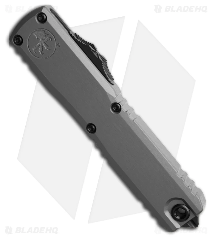 Microtech Ultratech ZBP T/E OTF Automatic Knife Natural Clear Al (3.5" Black) 2 Microtech Ultratech ZBP T/E OTF Automatic Knife Natural Clear Al (3.5" Black) - Image 2