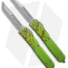 Microtech Ultratech Zombie Tech Hellhound+Warhound OTF Automatic Knife Set