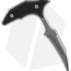 Microtech Bastinelli Bee Wharncliffe Push Dagger Black G-10 (2.5" BB Full Serr)