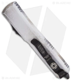 Microtech Ultratech D/E OTF Auto Knife Sandtrooper (3.4" White ) 122-1SAD 6 Microtech Ultratech D/E OTF Auto Knife Sandtrooper (3.4" White ) 122-1SAD -Microtech Ultratech D E Sand Trooper D E OTF Automatic Knife BHQ 143314 td side