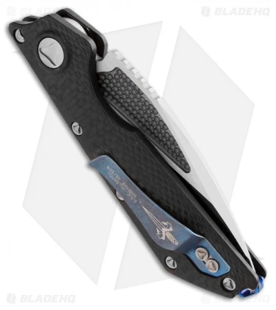 Marfione Custom DOC Killswitch Automatic Knife Carbon Fiber (3.75" High Polish) 2 Marfione Custom DOC Killswitch Automatic Knife Carbon Fiber (3.75" High Polish) - Image 2