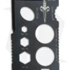 Marfione Custom Assailant Credit Card Knife Black SW Titanium & Bi-Fold Wallet