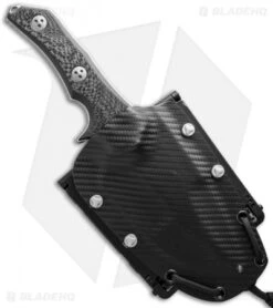 Marfione Custom Knives Apex Fixed Blade Knife Carbon Fiber (4.6" Apocalyptic) 5 Marfione Custom Knives Apex Fixed Blade Knife Carbon Fiber (4.6" Apocalyptic) -Microtech mck apex cf ap sheath cm