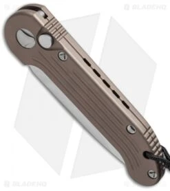 Microtech LUDT Automatic Knife Tan (3.4" Stonewash) 135-10TA 5 Microtech LUDT Automatic Knife Tan (3.4" Stonewash) 135-10TA -Microtech microtech 135 10 tan bottom cm