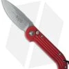 Microtech LUDT Automatic Knife Red (3.4" Stonewash) 135-10RD