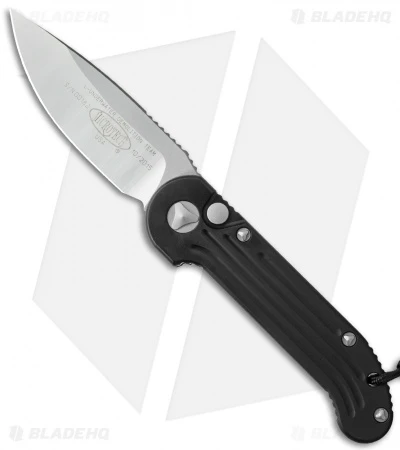 Microtech LUDT Automatic Knife Black (3.4" Satin) 135-4 1 Microtech LUDT Automatic Knife Black (3.4" Satin) 135-4