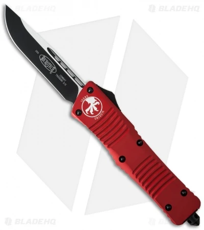 Microtech Combat Troodon S/E OTF Automatic Knife Red (3.8" Black) 143-1RD 1 Microtech Combat Troodon S/E OTF Automatic Knife Red (3.8" Black) 143-1RD
