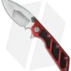 Microtech DOC Flipper Knife Red Aluminum (3.75" Satin) 153-4RD