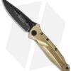 Microtech BAB Socom Delta S/E Knife Brass (4" Black) 159-1BRT