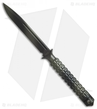 Microtech A.D.O. Knife S/E Fixed Blade (4.5" Green Camo) 116-1GC 2 Microtech A.D.O. Knife S/E Fixed Blade (4.5" Green Camo) 116-1GC - Image 2