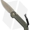 Microtech LUDT Automatic Knife OD Green (3.4" Bronzed) 135-13OD