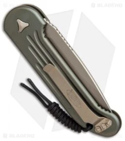 Microtech LUDT Automatic Knife OD Green (3.4" Bronzed) 135-13OD 6 Microtech LUDT Automatic Knife OD Green (3.4" Bronzed) 135-13OD -Microtech microtech LUDT OD green bronzed 135 13OD BHQ 49573 er side