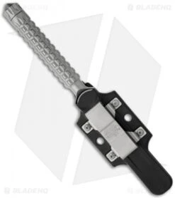 Microtech A.D.O. Tanto Knife T/E Fixed Blade (4.5" Bead Blast Serr) 117-8 8 Microtech A.D.O. Tanto Knife T/E Fixed Blade (4.5" Bead Blast Serr) 117-8 -Microtech microtech ado bead blast stanadard 117 7 sheath back