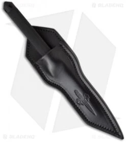 Custom Marfione Microtech A.D.O. Knife Black Spear Point (3.875" Black Plain) 5 Custom Marfione Microtech A.D.O. Knife Black Spear Point (3.875" Black Plain) -Microtech microtech ado black hand ground se sheath