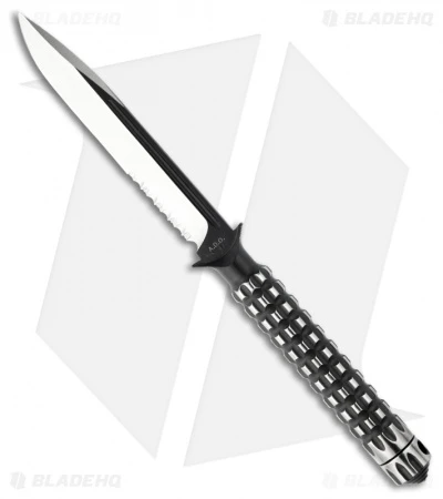 Microtech A.D.O. Knife S/E Fixed Blade (4.5" Two-Tone Serr) 116-2LE Limited 1 Microtech A.D.O. Knife S/E Fixed Blade (4.5" Two-Tone Serr) 116-2LE Limited