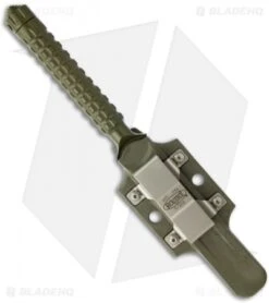 Microtech A.D.O. Tanto Knife T/E Fixed Blade (4.5" Green Plain) 117-1GR 6 Microtech A.D.O. Tanto Knife T/E Fixed Blade (4.5" Green Plain) 117-1GR -Microtech microtech ado green sheath back