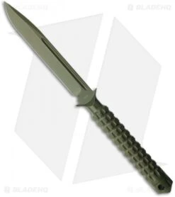 Microtech A.D.O. Knife S/E Fixed Blade (4.5" Green Plain) 116-1GR
