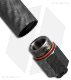 Microtech Marfione Custom ADO-L Large Fixed Blade Knife (6" DLC Stonewash) 5 Microtech Marfione Custom ADO-L Large Fixed Blade Knife (6" DLC Stonewash) -Microtech microtech ado l sw dlc tbc secret compartment cm