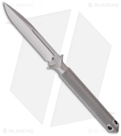 Marfione Custom Microtech A.D.O. Spear Point Knife (3.875" Bead Blast Plain) 1 Marfione Custom Microtech A.D.O. Spear Point Knife (3.875" Bead Blast Plain)