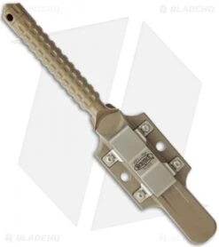 Microtech A.D.O. Tanto Knife T/E Fixed Blade (4.5" Tan) 117-1TA 6 Microtech A.D.O. Tanto Knife T/E Fixed Blade (4.5" Tan) 117-1TA -Microtech microtech ado tan sheath back 4