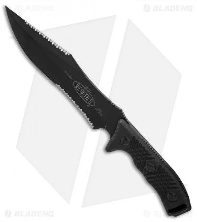 Microtech Arbiter Fixed Blade Knife (8.75" Black Double Serr) 104-3 2 Microtech Arbiter Fixed Blade Knife (8.75" Black Double Serr) 104-3 - Image 2