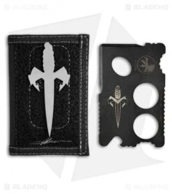 Microtech Assailant Credit Card Knife Black Titanium & Bi-Fold Wallet