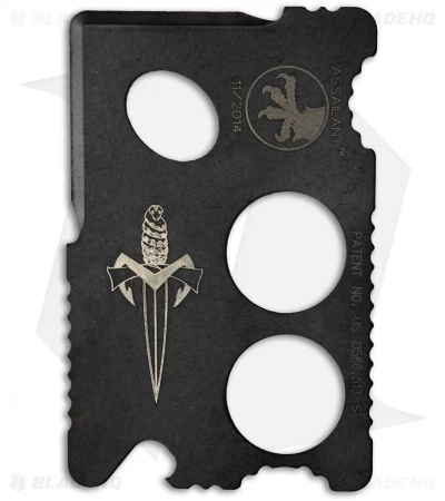 Microtech Assailant Credit Card Knife Black Titanium & Bi-Fold Wallet 2 Microtech Assailant Credit Card Knife Black Titanium & Bi-Fold Wallet - Image 2