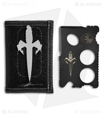 Microtech Assailant Credit Card Knife Black Titanium & Bi-Fold Wallet 1 Microtech Assailant Credit Card Knife Black Titanium & Bi-Fold Wallet