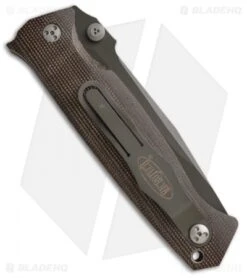 Microtech CMTX5 D/A Automatic Knife Canvas Micarta (3.5" OD Green) 10/2004 3 Microtech CMTX5 D/A Automatic Knife Canvas Micarta (3.5" OD Green) 10/2004 -Microtech microtech cmtx5 auto green canvas m 300765 9 back