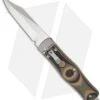 Microtech OSS Cobra Bowie Knife Auto Lever Lock Camo G10 (3.75" Satin) 137-4CM