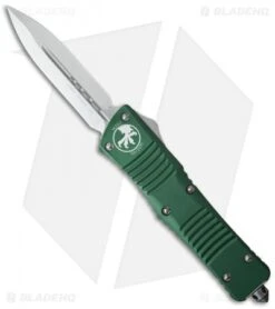 Microtech Combat Troodon D/E OTF Automatic Knife OD Green (3.8" Stonewash)