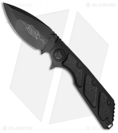 Microtech DOC Blackout Flipper Knife Aluminum Folder (3.75" Plain) 153-1T 1 Microtech DOC Blackout Flipper Knife Aluminum Folder (3.75" Plain) 153-1T