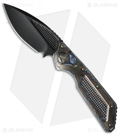 Marfione Custom DOC Killswitch Automatic Knife Flame Ti (3.75" DLC Satin) VAR. 4 1 Marfione Custom DOC Killswitch Automatic Knife Flame Ti (3.75" DLC Satin) VAR. 4