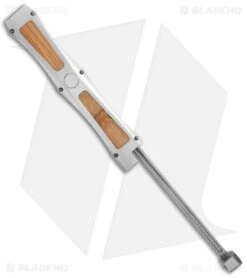 Marfione Custom Dragonslayer IV OTF Knife Stainless/Bamboo (Cowry-X Damascus) 9 Marfione Custom Dragonslayer IV OTF Knife Stainless/Bamboo (Cowry-X Damascus) -Microtech microtech dragonslayer iv damascus hara bamboo arm cm