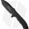 Microtech Currahee Tanto Knife Fixed Blade (4.5" Black) 103-1BL