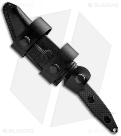 Marfione Custom Socom Alpha Tanto Fixed Blade Carbon Fiber (5" Black) 2 Marfione Custom Socom Alpha Tanto Fixed Blade Carbon Fiber (5" Black) - Image 2
