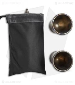 Microtech Flame Anodized Titanium Flask Set + 2 Shot Glasses 5 Microtech Flame Anodized Titanium Flask Set + 2 Shot Glasses -Microtech microtech heat titanium flask and shots sheath