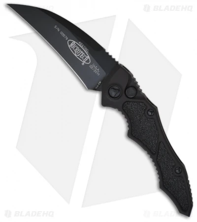 Microtech Kestrel Tactical Automatic Knife (3.95" Black Plain) 2011 Model 131-1T 1 Microtech Kestrel Tactical Automatic Knife (3.95" Black Plain) 2011 Model 131-1T