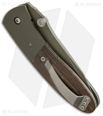 Microtech Lightfoot Compact Combat LCC Automatic Knife (Green Serr) 01/2003 2 Microtech Lightfoot Compact Combat LCC Automatic Knife (Green Serr) 01/2003 - Image 2