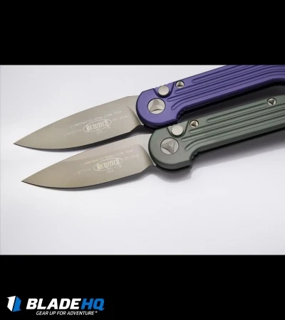 Microtech LUDT Automatic Knife Purple (3.4" Bronze) 135-13PU 4 Microtech LUDT Automatic Knife Purple (3.4" Bronze) 135-13PU - Image 4
