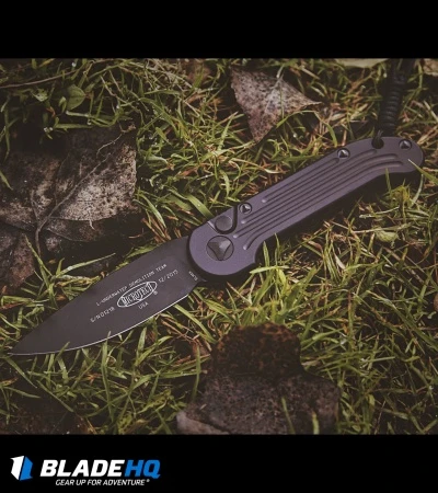 Microtech LUDT Tactical Automatic Knife (3.4" Black) 135-1T 5 Microtech LUDT Tactical Automatic Knife (3.4" Black) 135-1T - Image 5