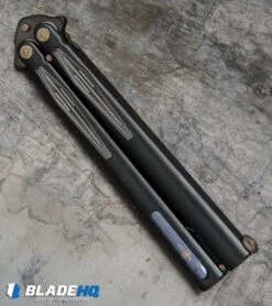 Microtech Marfione Custom Tachyon III Balisong Trainer Black Ti (4.5" Black) 5 Microtech Marfione Custom Tachyon III Balisong Trainer Black Ti (4.5" Black) -Microtech microtech marfione custom tachyon 3 bali trainer black ti 373 MCK BHQ 37763 er side