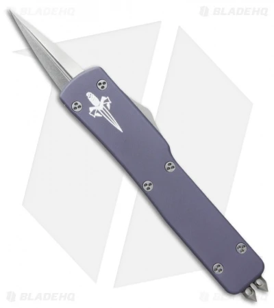 Microtech Marfione Mini Venom OTF Automatic Knife (3.7" Stonewash) 2 Microtech Marfione Mini Venom OTF Automatic Knife (3.7" Stonewash) - Image 2