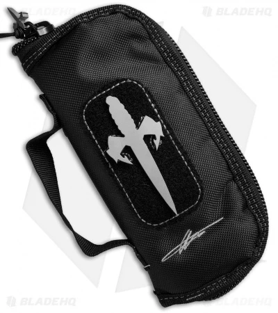 Microtech Marfione Carbon Fiber Knuckle Paperweight 4-Hole 2 Microtech Marfione Carbon Fiber Knuckle Paperweight 4-Hole - Image 2