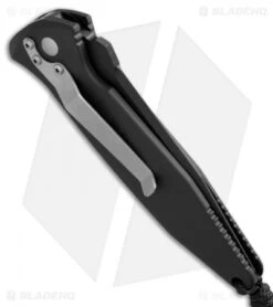 Microtech Mini Socom Automatic Knife (3.25" Black) 2/99 Rare 3 Microtech Mini Socom Automatic Knife (3.25" Black) 2/99 Rare -Microtech microtech mini socom auto black clip point side